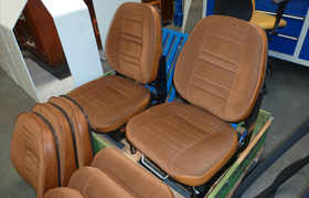 New complete seats for Scania 0/1 Series